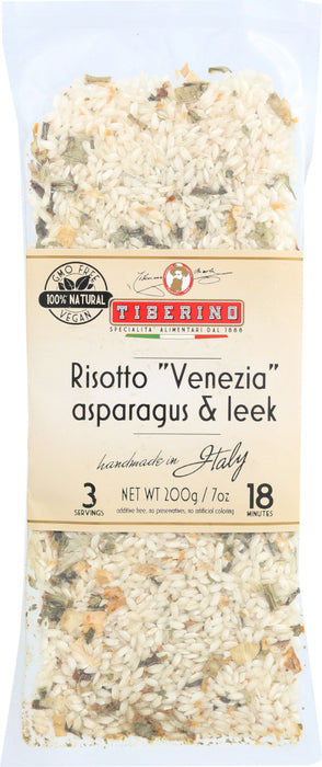 TIBERINO: Risotto with Asparagus and Leeks, 7 oz