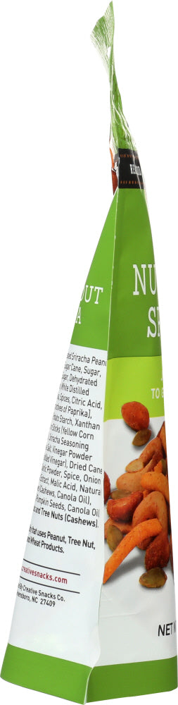 CREATIVE SNACK: Nuts About Sriracha Ggb, 3 oz - No Brand For Less 