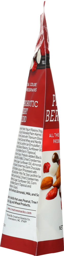 CREATIVE SNACK: Probiotic Berry Blend Trail Mix, 3.5 oz - No Brand For Less 