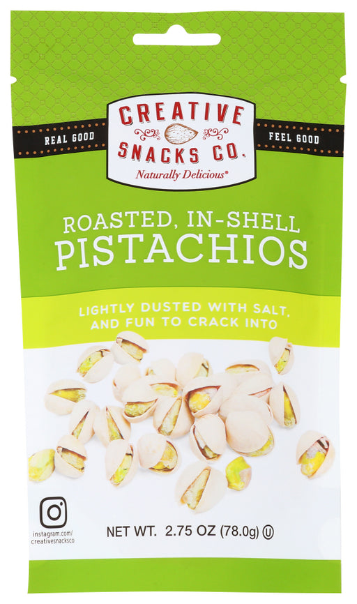 CREATIVE SNACK: Roasted In-Shell Pistachios, 2.75 oz - No Brand For Less 