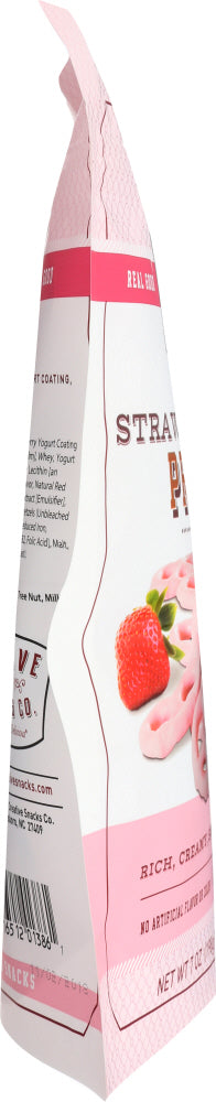 CREATIVE SNACK: Strawberry Yogurt Pretzels, 7 oz - No Brand For Less 