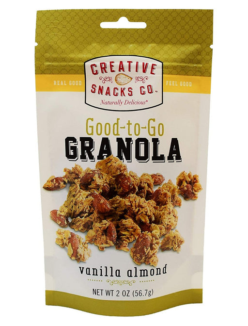 CREATIVE SNACK: Vanilla Almond Granola, 2 oz - No Brand For Less 