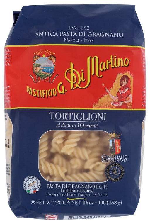 DI MARTINO: Pasta Tortiglioni, 1 lb - No Brand For Less 