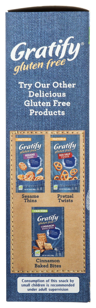 GRATIFY: Cracker Original Baked Bites Gluten Free, 4.5 oz - No Brand For Less 