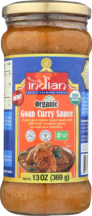 TRULY INDIAN: Sauce Goan Curry, 13 oz