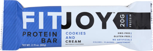 FITJOY: Bars Cookies & Cream, 2.11 oz - No Brand For Less 