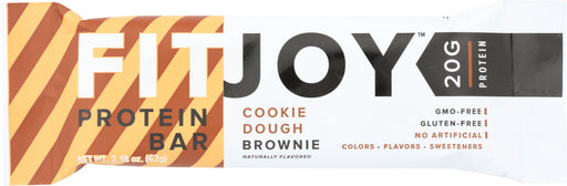 FITJOY: Bar Cookie Dough Brownie, 2.18 oz - No Brand For Less 