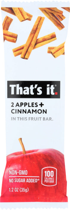 THATS IT: Fruit Bar Apple Cinnamon, 1.2 oz