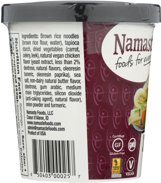 NAMASTE FOODS: Chicken Flavored Noodle Soup, 1.5 oz