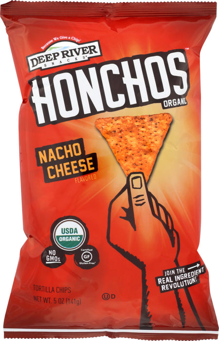 DEEP RIVER: Honchos Tortilla Chips Nachos, 5 oz