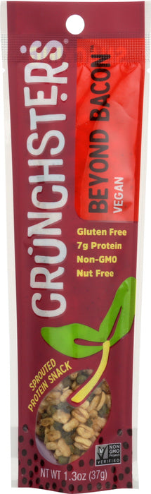 CRUNCHSTERS: Snack Crunchsters Bacon Single, 1.3 oz - No Brand For Less 