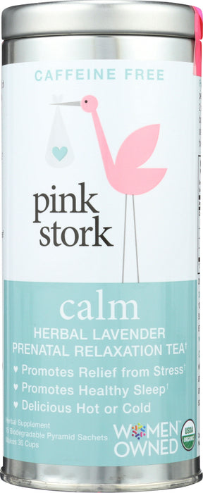 PINK STORK: Calm Prenatal Relaxation Tea, 15 bg