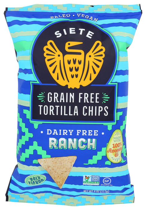 SIETE: Chip Tortilla Ranch, 4 oz