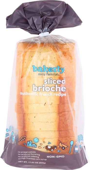 BAKERLY: The Sliced Brioche, 17.64 oz