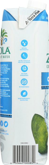 ZOLA: Coconut Water, 1 lt