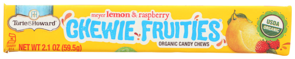 TORIE & HOWARD: Candy Fruit Chewie Lemon Raspberry Stick Pack, 2.1 oz