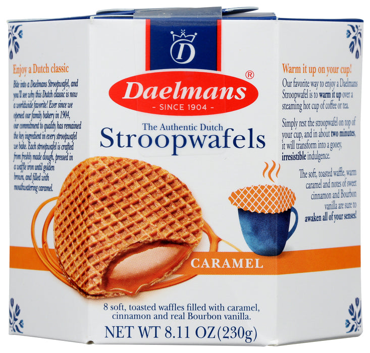 DAELMANS: Caramel Stroopwafels, 8.1 oz - No Brand For Less 