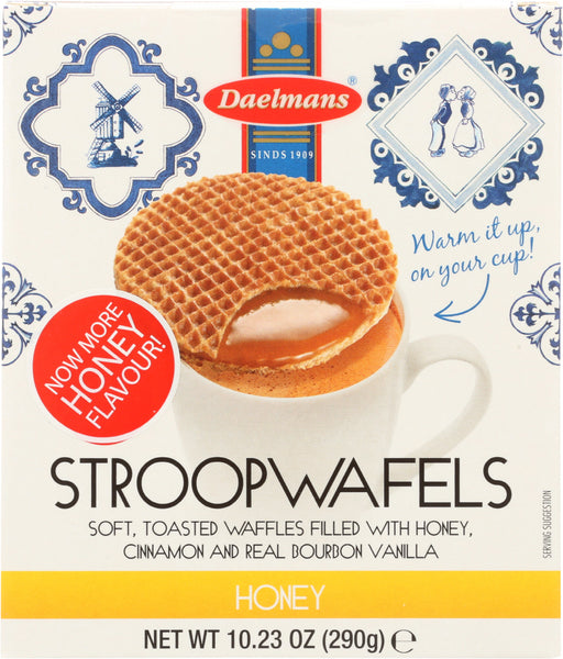 DAELMANS: Jumbo Honey Stroopwafels, 10.23 oz - No Brand For Less 