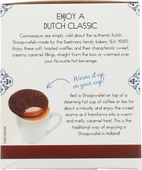 DAELMANS: Jumbo Chocolate Caramel Stroopwafels, 10.23 oz - No Brand For Less 