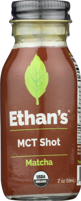 ETHANS: Shot MCT Matcha, 2 oz - No Brand For Less 