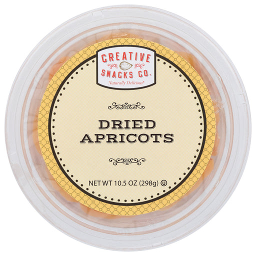 CREATIVE SNACK: Dried Apricots Cup, 10.5 oz - No Brand For Less 