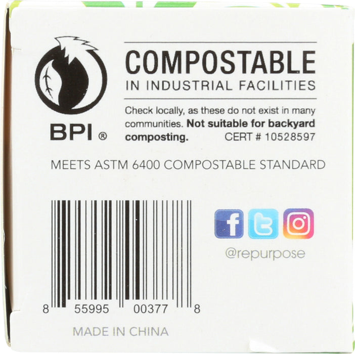 REPURPOSE: Compostable Extra Strong Lawn & Leaf Bags 30gal, 10 ea