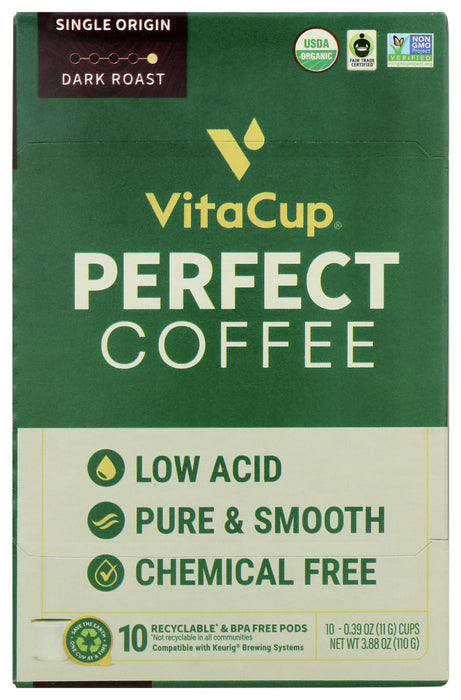 VITACUP: Coffee Pods Perfect Blnd, 3.88 oz