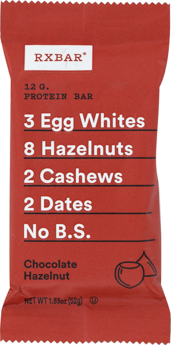 RXBAR: Bar Chocolate Hazelnut, 1.83 oz