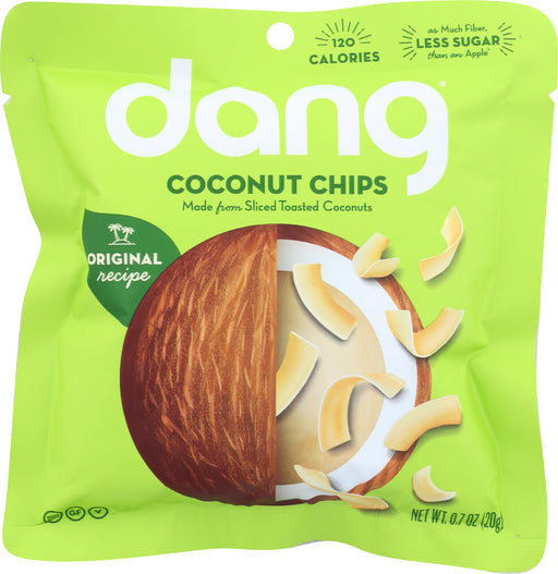 DANG: Original Recipe Coconut Chips, 0.7 oz - No Brand For Less 