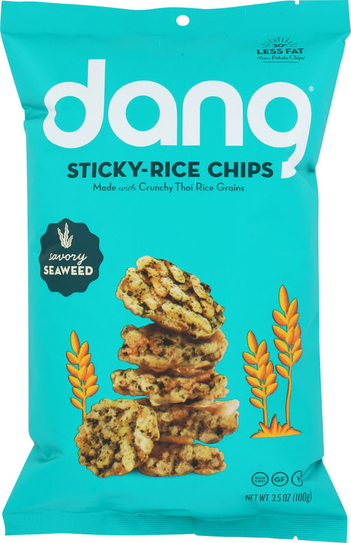 DANG: Chip Rice Seaweed Sticky, 3.5 oz - No Brand For Less 