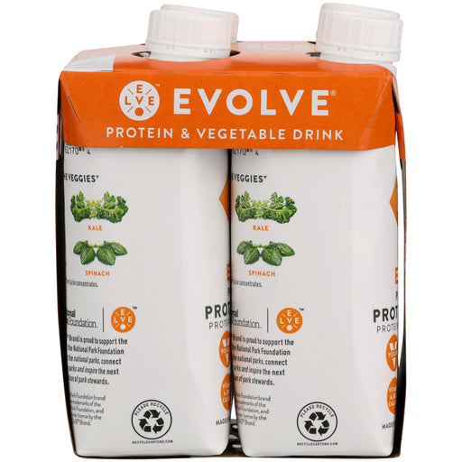 EVOLVE: Ready To Drink Protein & Greens Shake Carrot Lemon Ginger 4-11 fo, 44 fo - No Brand For Less 