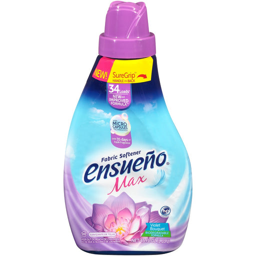 ENSUENO: Violet Bouquet Fabric Softener, 45 oz - No Brand For Less 