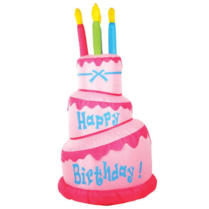 Jumbo Happy Birthday Cake Inflatable