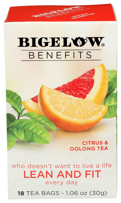BIGELOW: Lean And Fit Citrus Oolong Tea, 1.06 oz