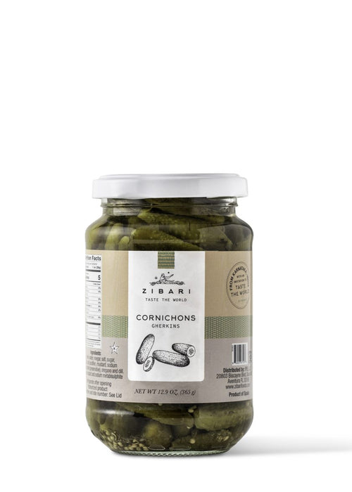 ZIBARI FOODS: Cornichons, 13 oz