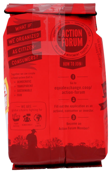 EQUAL EXCHANGE: Coffee Ground French Roast Organic, 10 oz - No Brand For Less 