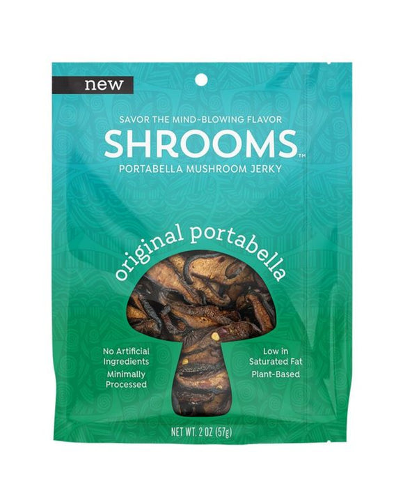 SHROOMS: Original Portabella Mushroom Jerky, 2 oz