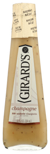 GIRARDS: Champagne 60 Calorie Vinaigrette, 12 oz