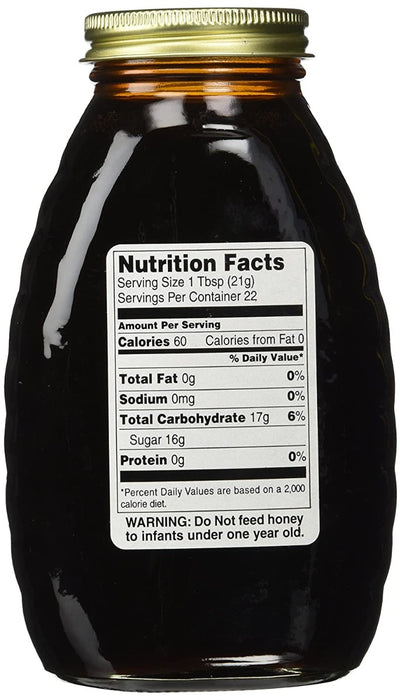 GUNTERS: Pure Buckwheat Honey, 16 oz - No Brand For Less 