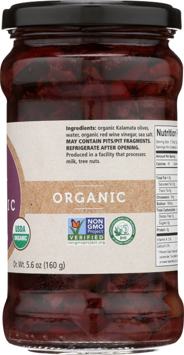 DIVINA: Olive Kalamata Sliced Organic, 5.6 OZ - No Brand For Less 