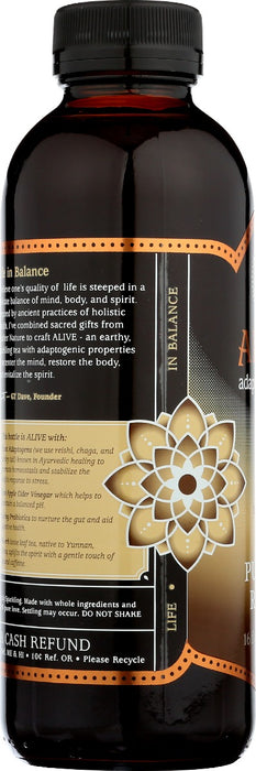 GTS LIVING FOODS: Alive Adaptogenic Tea Pu-erh Root, 16 oz - No Brand For Less 