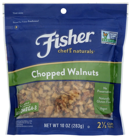 FISHER: Chopped Walnuts, 10 oz - No Brand For Less 