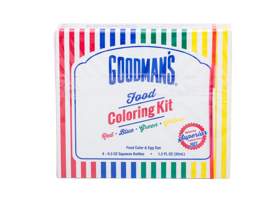 GOODMANS: Food Coloring Kit, 1.2 fo - No Brand For Less 