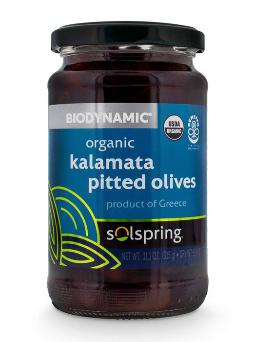 SOLSPRING: Olives Kalamata Pitted, 11.1 oz