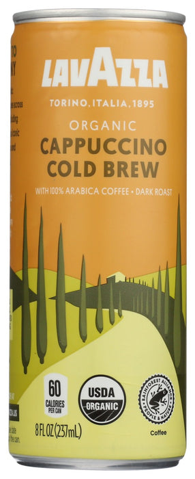 LAVAZZA: Cappuccino Cold Brew Coffee, 8 fo