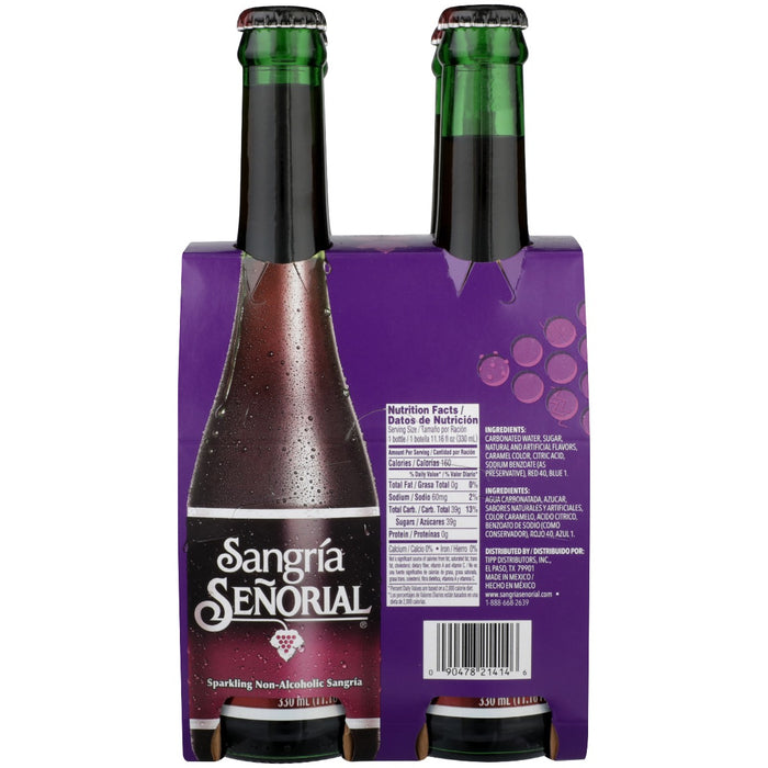 JARRITOS: Bev Sangria Senorial 4Pk, 11.6 oz