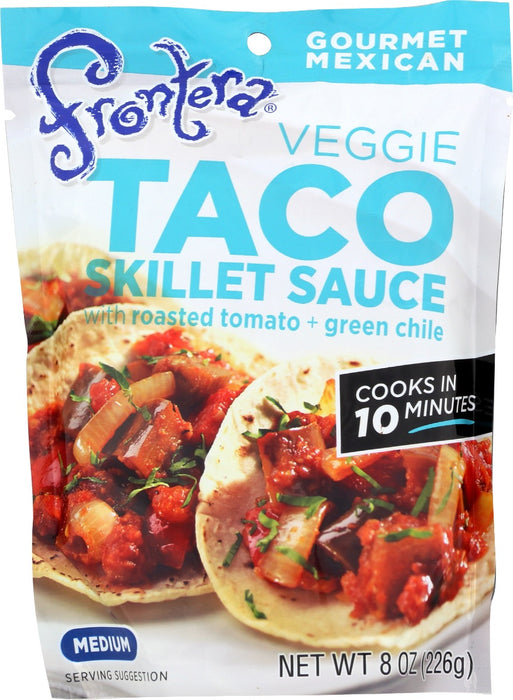 FRONTERA: Ssnng Pouch Veggie Taco, 8 oz - No Brand For Less 