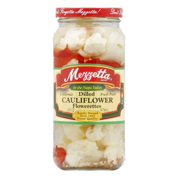 MEZZETTA: Dilled Cauliflower Flowerettes, 16 oz