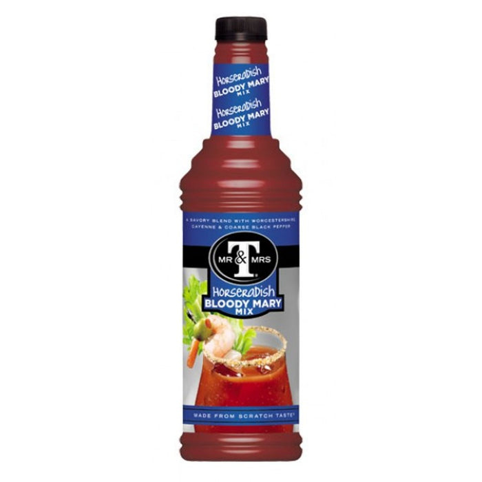 MR & MRS T: Horseradish Bloody Mary Mix, 33.8 oz