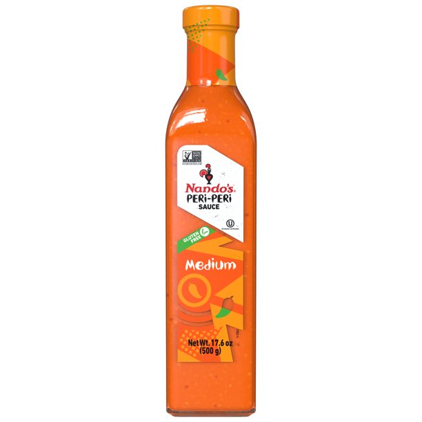 NANDO: Medium Peri Peri Sauce, 17.6 oz